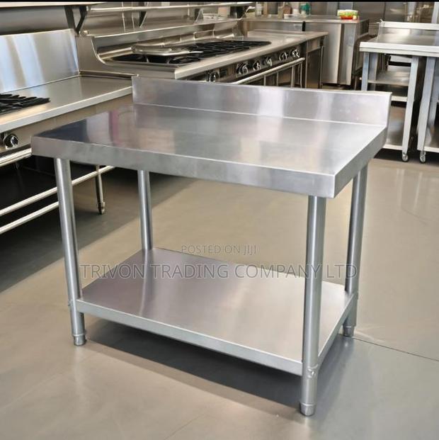 Heavy-Duty Stainless Steel Table (2*4 FT)