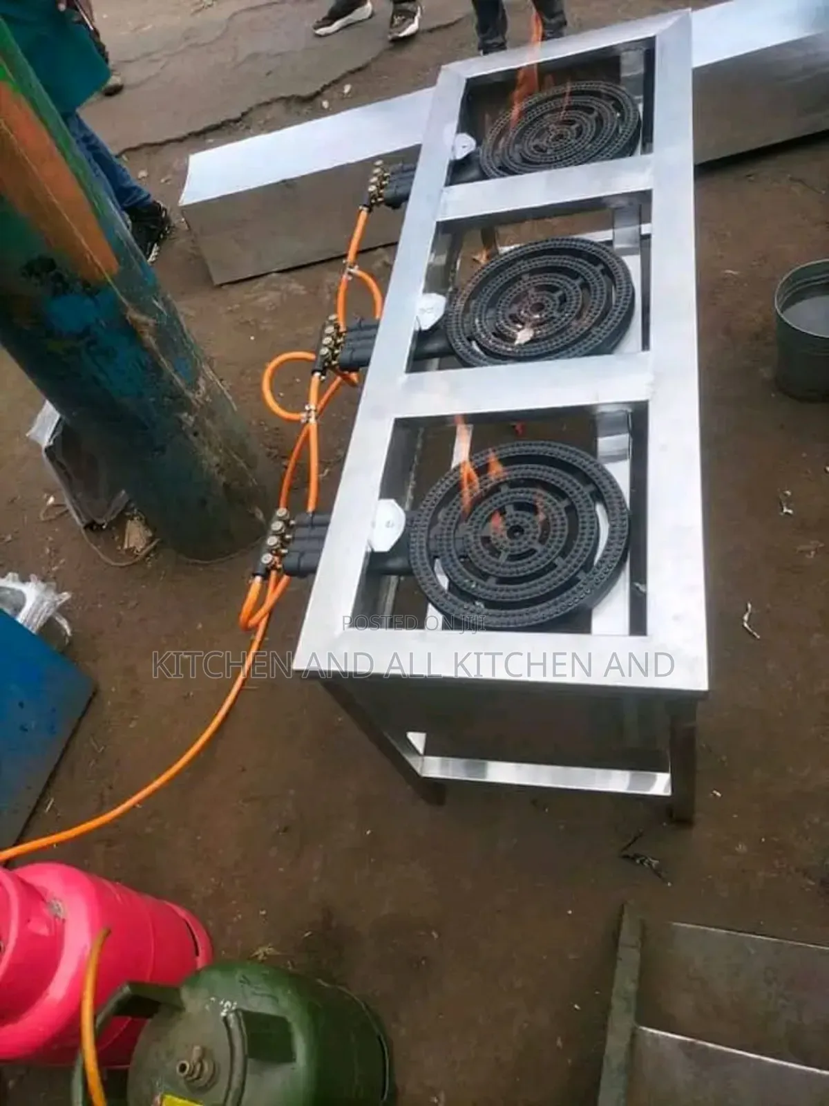 High Pressure 3 Burner Cooker 
