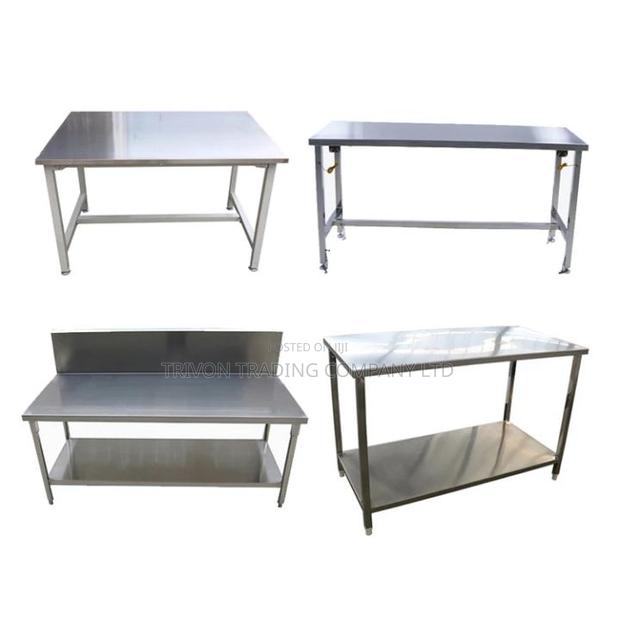 Custom-Made Stainless Steel Tables