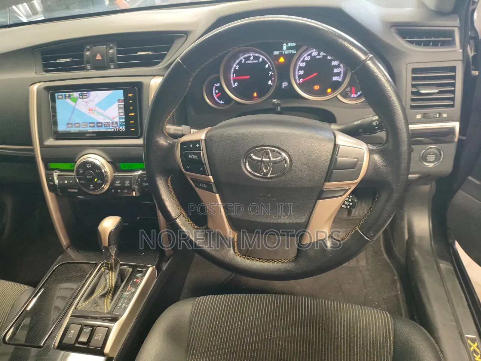 Toyota Mark X 2017 Matt Black