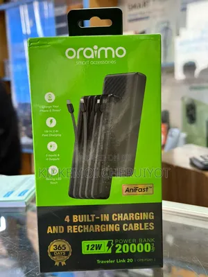 Oraimo Traveler Link 20 20000mah 12w Power Bank