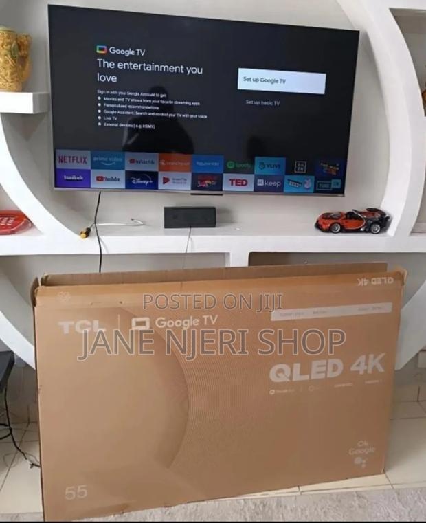 TCL Google Tv 55 Inches Android Tv Quality New - thumbnail 2