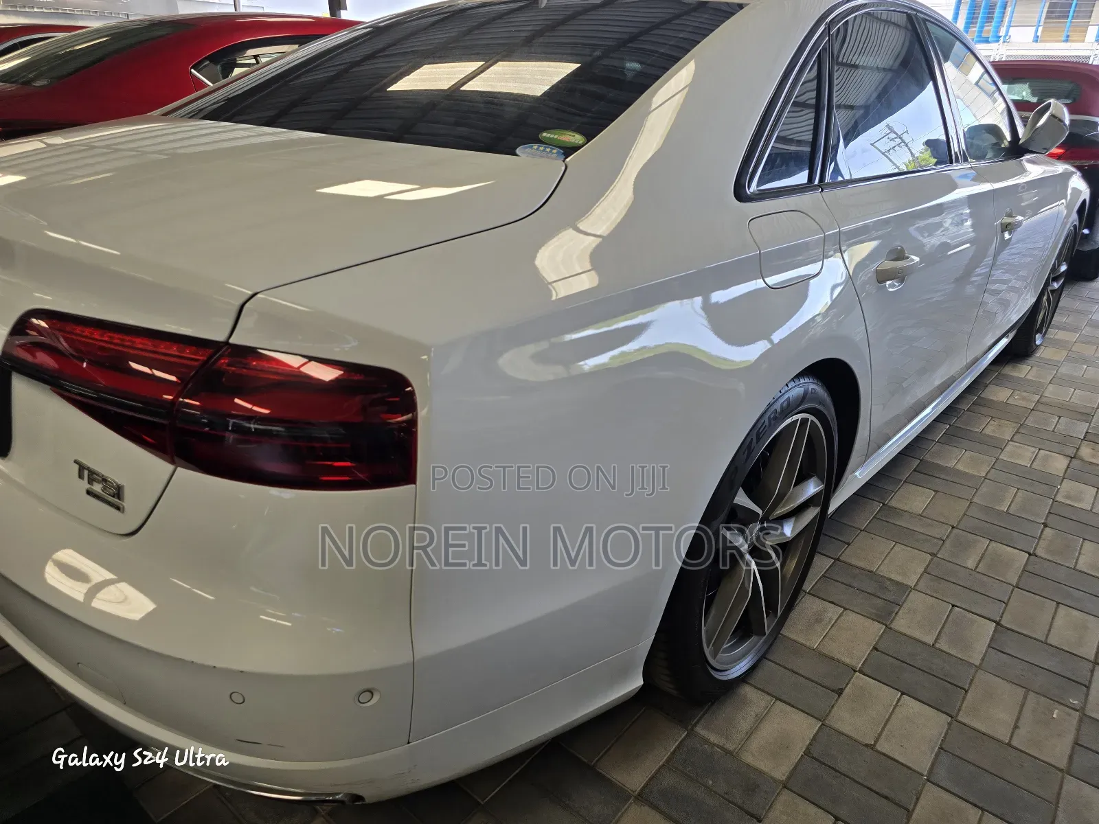Audi A8 2018 Off white