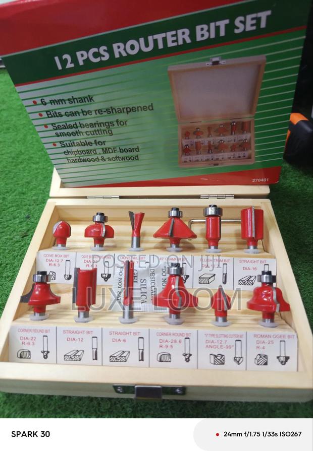 Router Bits Set 12pieces