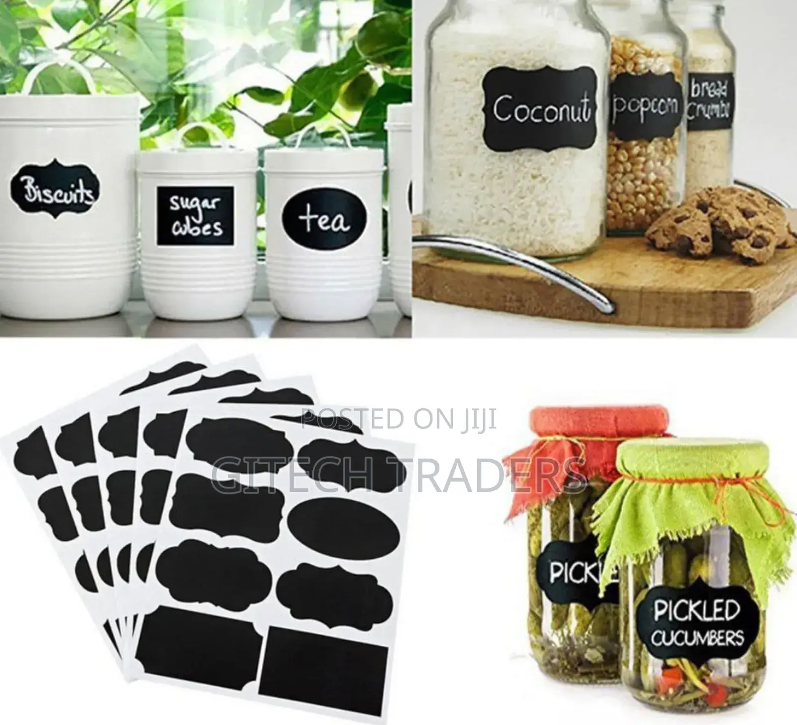 Pantry Organizing Labels