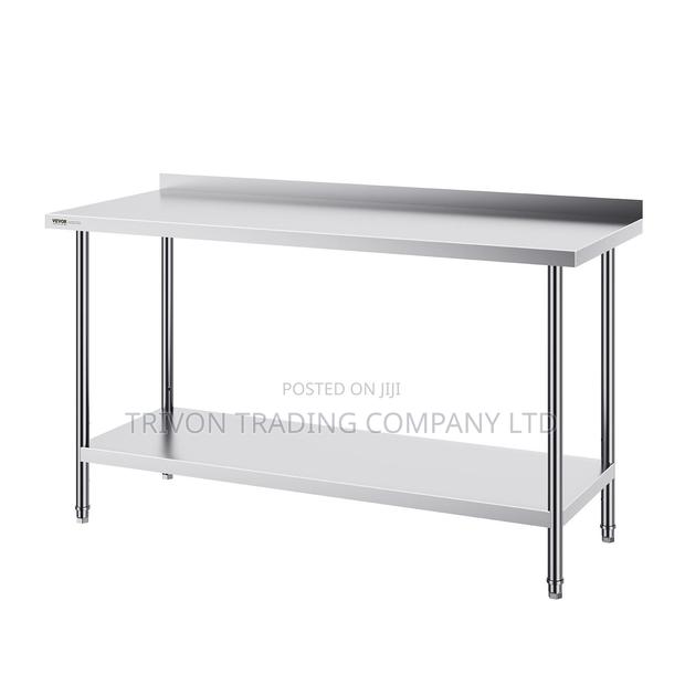 Stainless Steel Table(2*6ft)– Perfect for Food Preparation