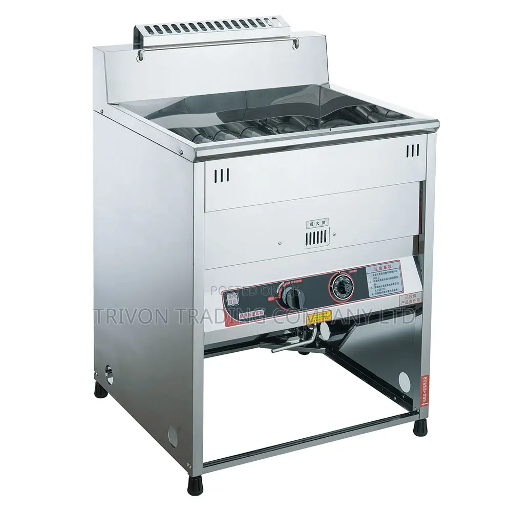 Heavy-Duty Double Tank Deep Fryer 50l
