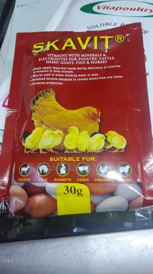 "Skavit," a Balanced Formula Vitamins for Poultry - 30gm