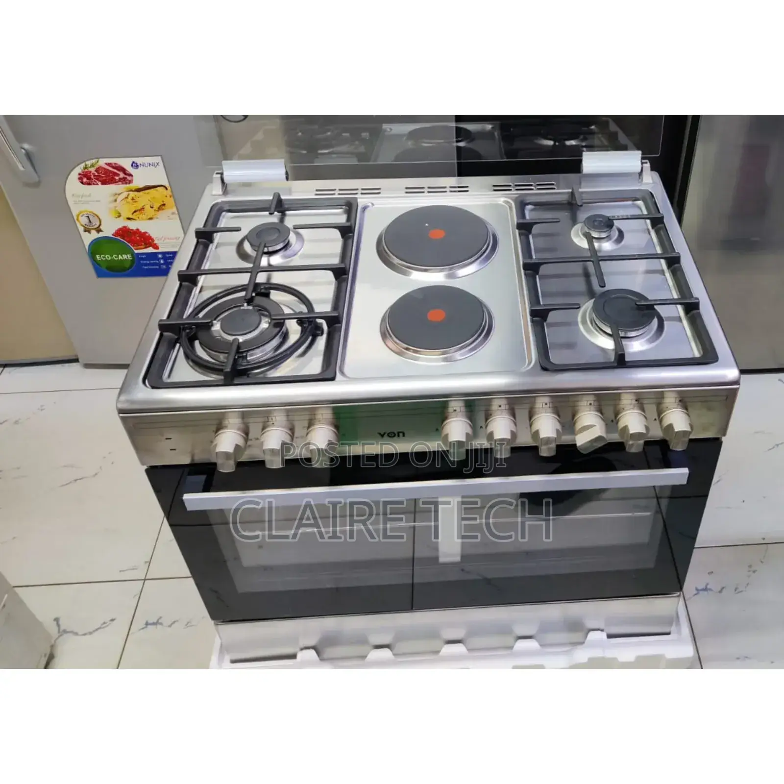 Von Standing Cooker 4 Gas+ 2 Electric