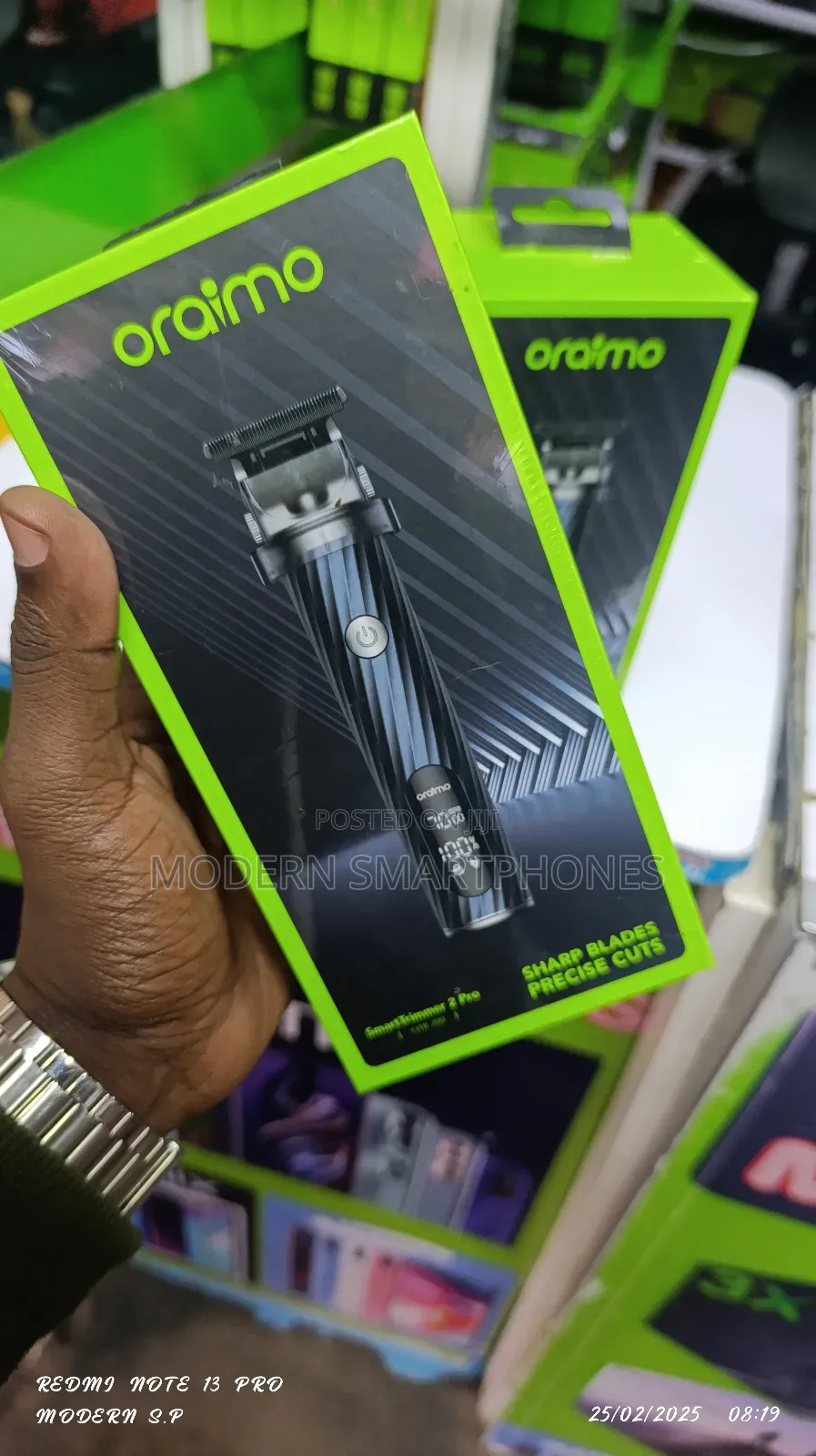 Oraimo Smarttrimmer 2 Proself-Sharpening Blades Hair Trimmer