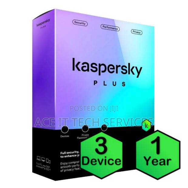 Kaspersky Plus 3 Users - main view