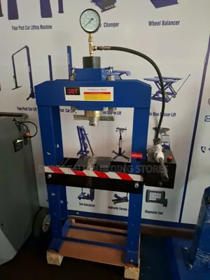 30ton Hydraulic Shop Press With Gauge