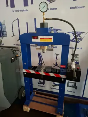 30ton Hydraulic Shop Press With Gauge