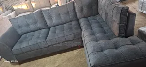 6 Seater L Shaped Coach With High Legrest