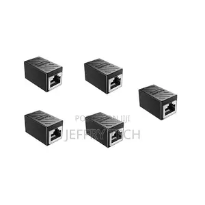Rj45 Coupler and Built Ethernet Female to Female (Pack of 5)