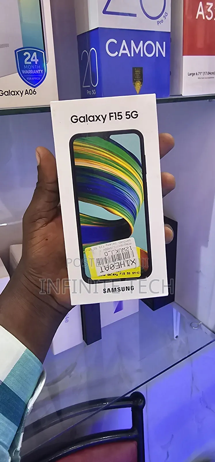 New Samsung Galaxy F15 128 GB Black