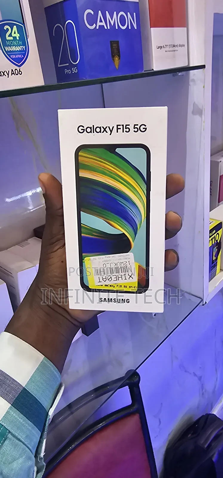 New Samsung Galaxy F15 128 GB Black