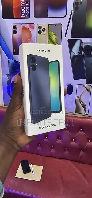 New Samsung Galaxy A06 64 GB Black