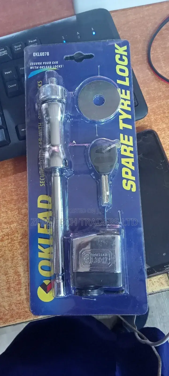 Spare Tyre Lock