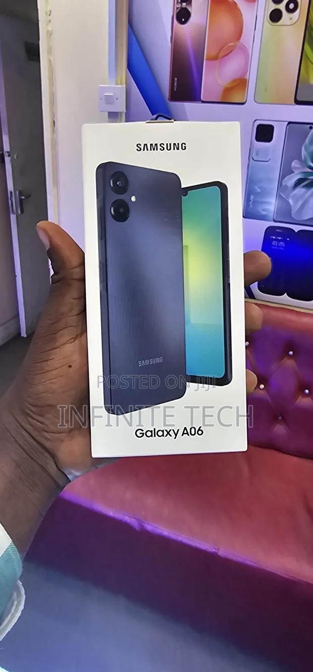 New Samsung Galaxy A06 128 GB Black - main view