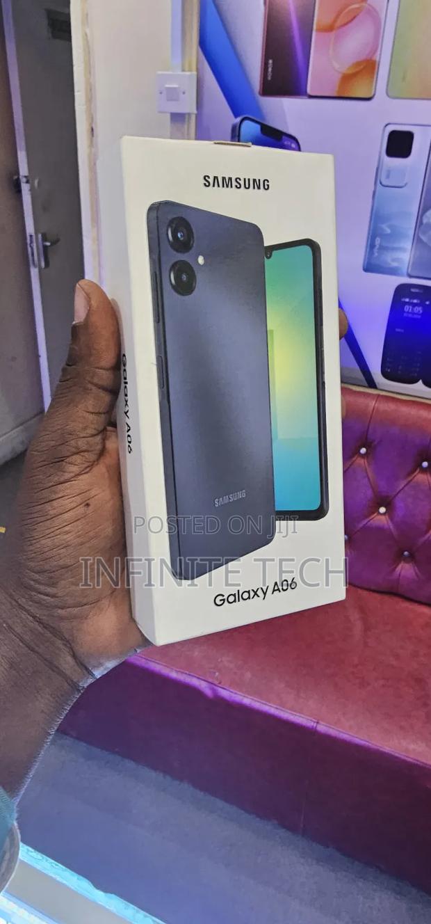 New Samsung Galaxy A06 128 GB Black - thumbnail 3