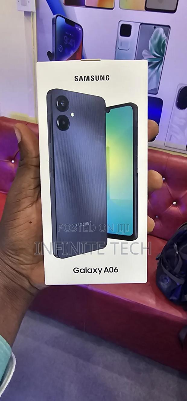 New Samsung Galaxy A06 128 GB Black - thumbnail 3