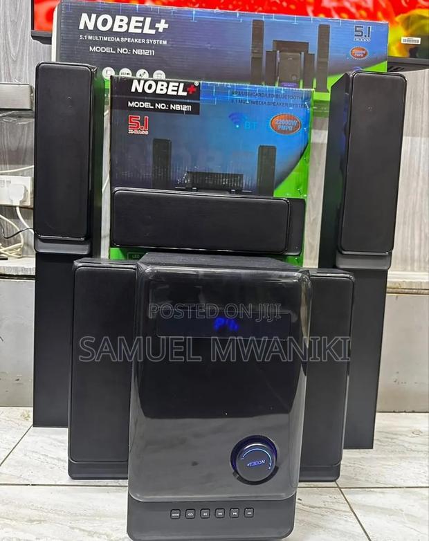 Nobel Nb 1211 5.1 Multimedia Speaker System Mp3 Usb Bt/Sd - main view