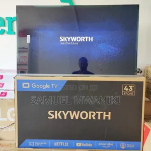 Skyworth 43′′ FHD Display Google Tv
Frameless Screen