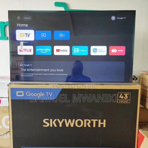 Skyworth 43′′ FHD Display Google Tv
Frameless Screen - thumbnail 3