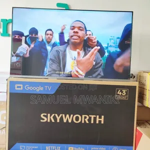 Skyworth 43′′ FHD Display Google Tv
Frameless Screen