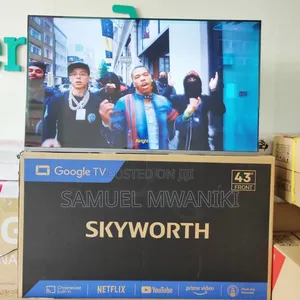 Skyworth 43′′ FHD Display Google Tv
Frameless Screen