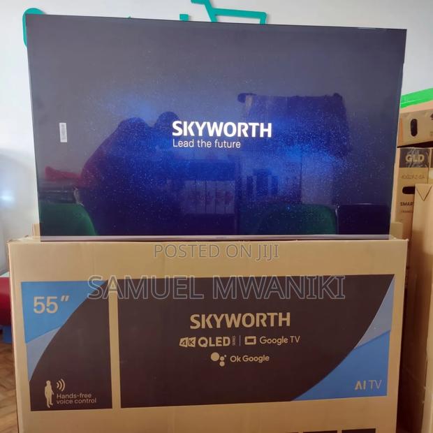 Skyworth 55′′ Qled Uhd Google Tv New Model