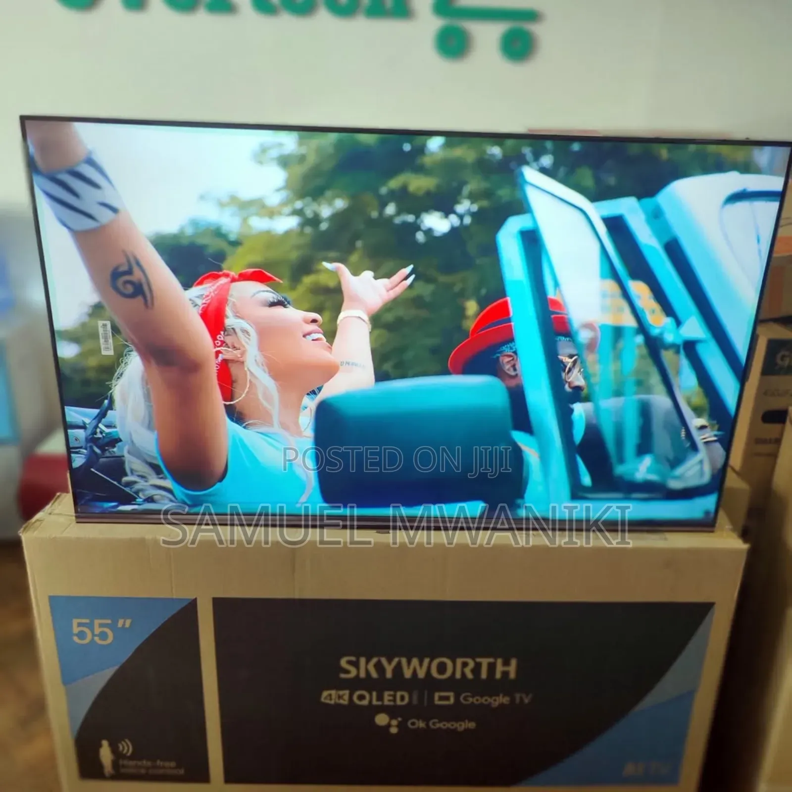 Skyworth 55′′ Qled Uhd Google Tv New Model