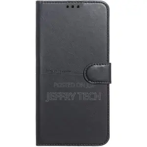 Leather Flip Phone Case for Xiaomi Redmi 12c -0- Black