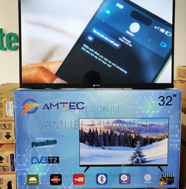 Amtec 32′′ Full Hd 1080 Display Smart Android Frameless Tv - thumbnail 4