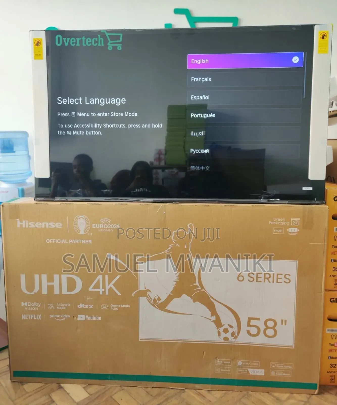 Hisense 58′′ Uhd Smart Tv Game Mode
Hdr10+ Frameless