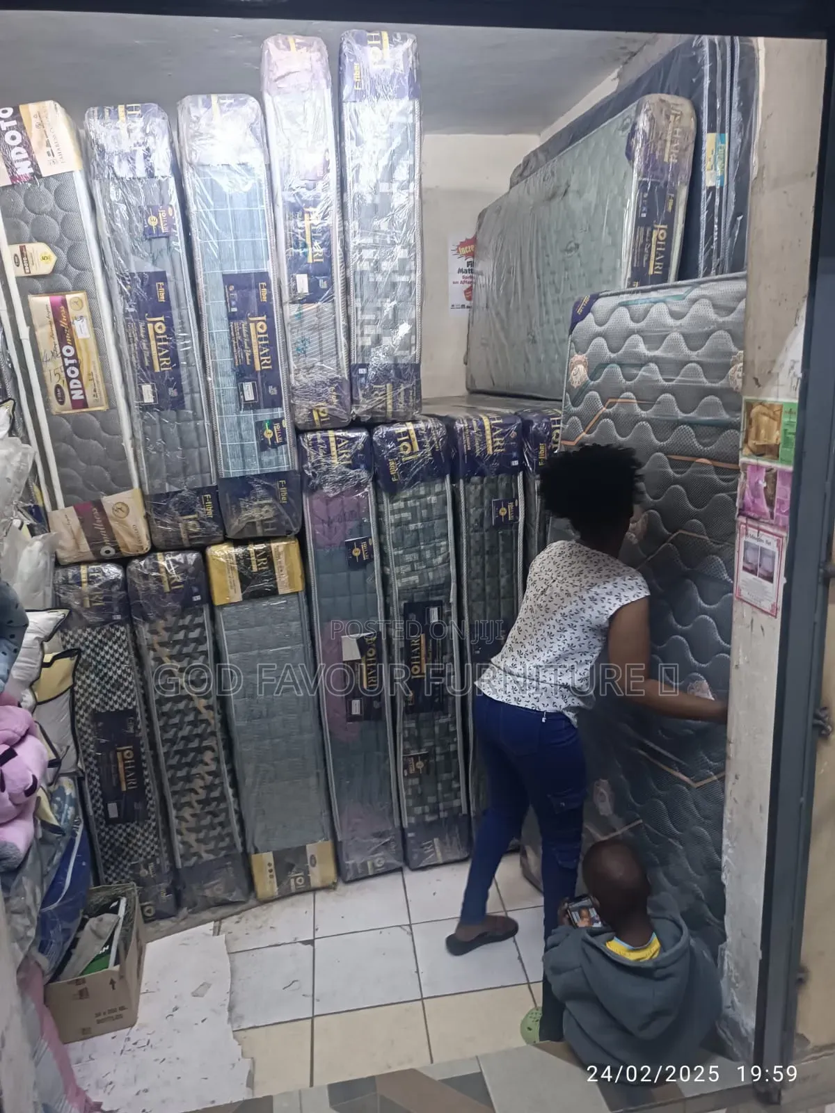 Johari Premium Fibre Matress 4 by 6 Es3kj