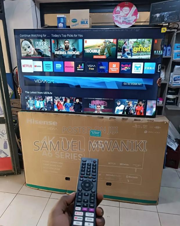 Hisense 65′′ Vidaa Smart Uhd Tv With Game Mode New Model - thumbnail 3