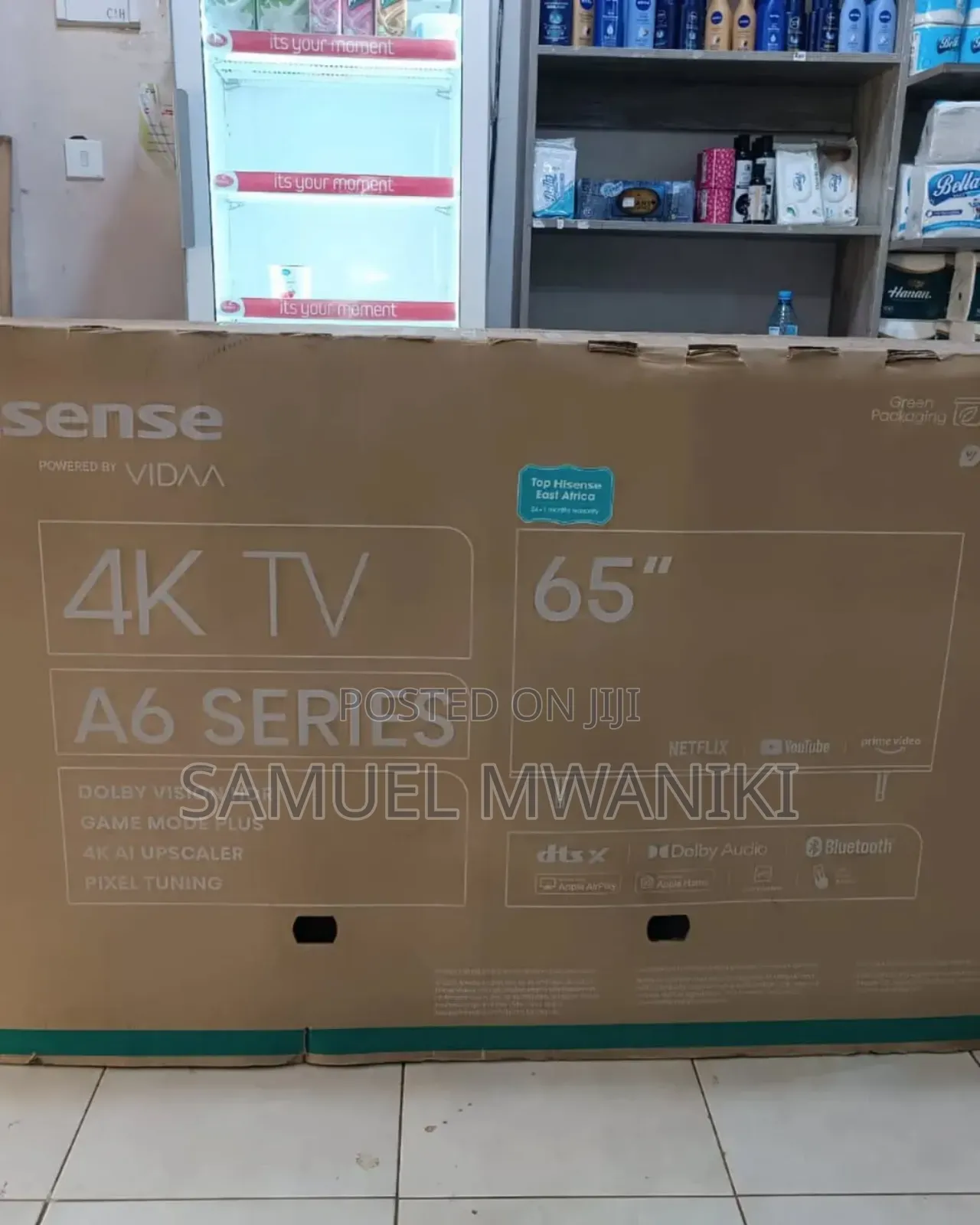 Hisense 65′′ Vidaa Smart Uhd Tv With Game Mode New Model