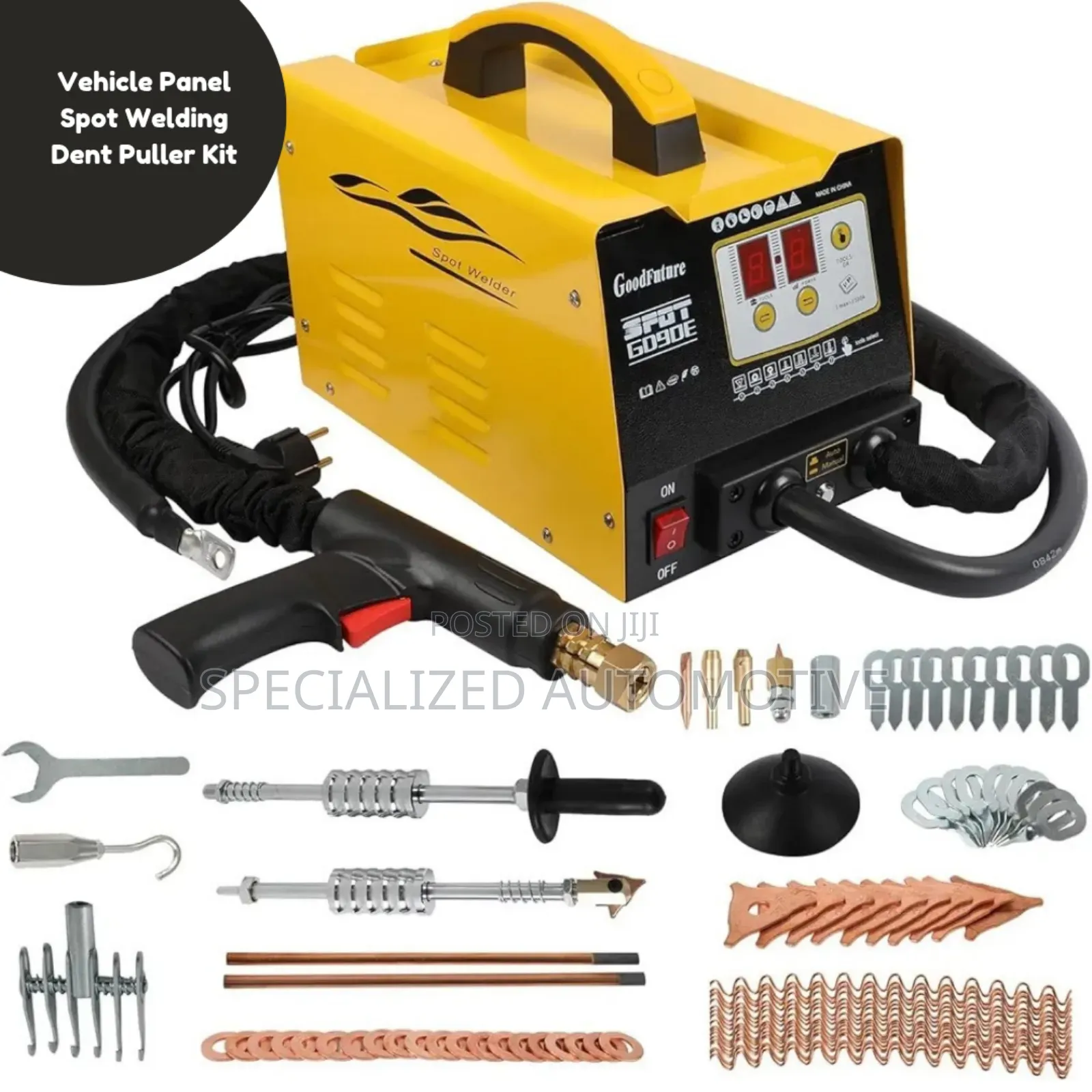 Vehicle Body Panel Spot Welding Dent Puller Kit