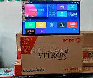 Vitron 32′′ Smart Android Frameless Tv With Bluetooth