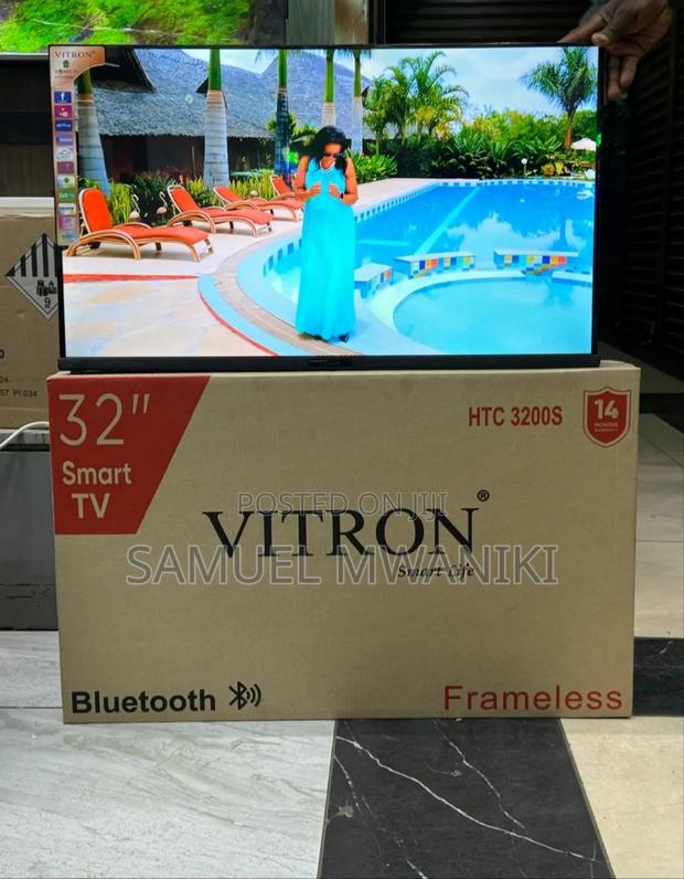 Vitron 32′′ Smart Android Frameless Tv With Bluetooth