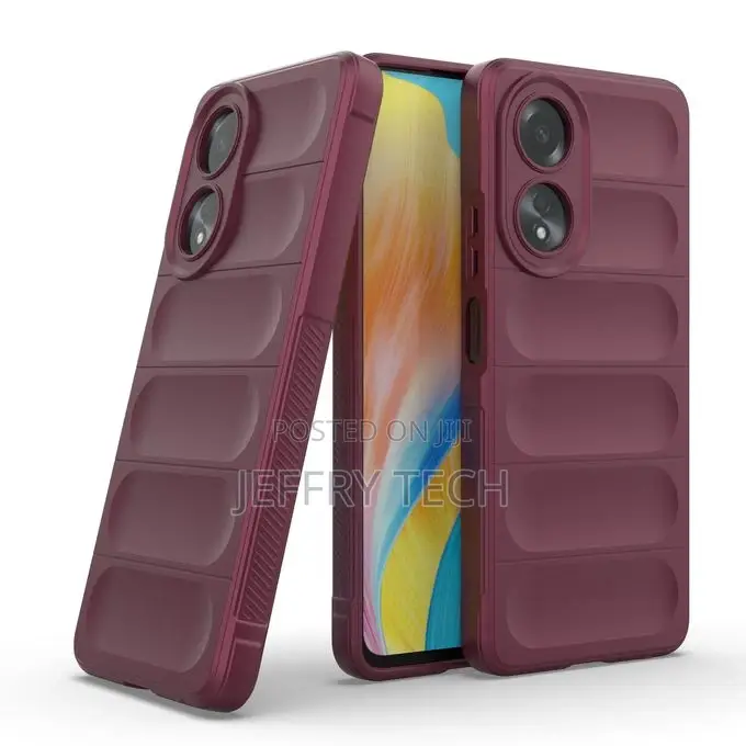 Golden Mask Compatible With Oppo A38 Magic Case Shockproof