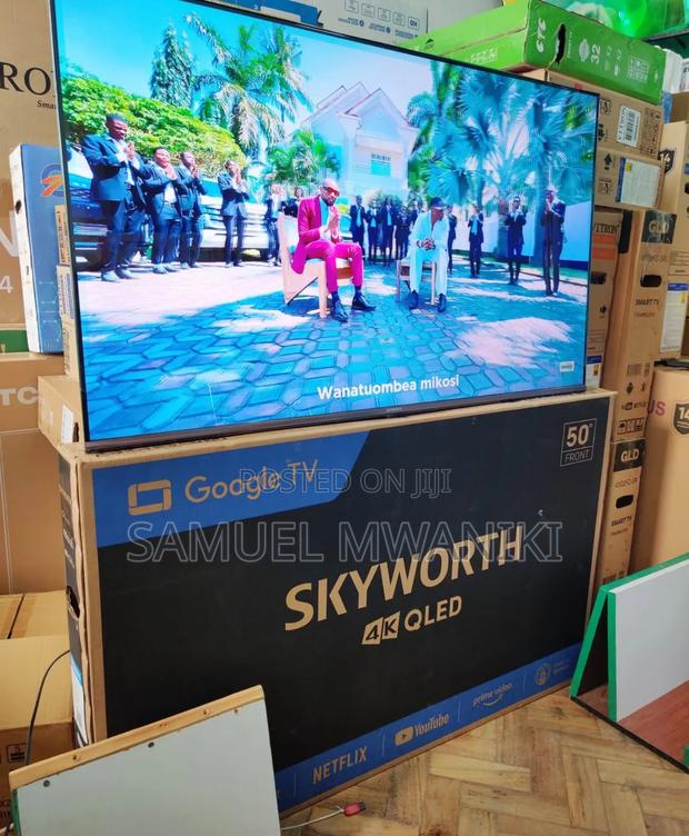 Skyworth 50′′ Qled Uhd Google Tv Frameless, Voice Command - thumbnail 6