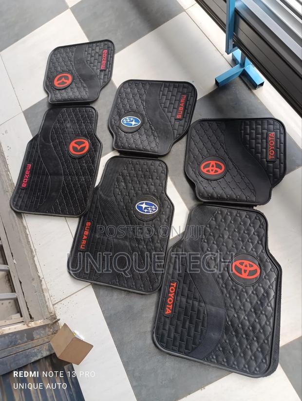 Mazda, Subaru, Toyota Rubber Car Floor Mats - main view