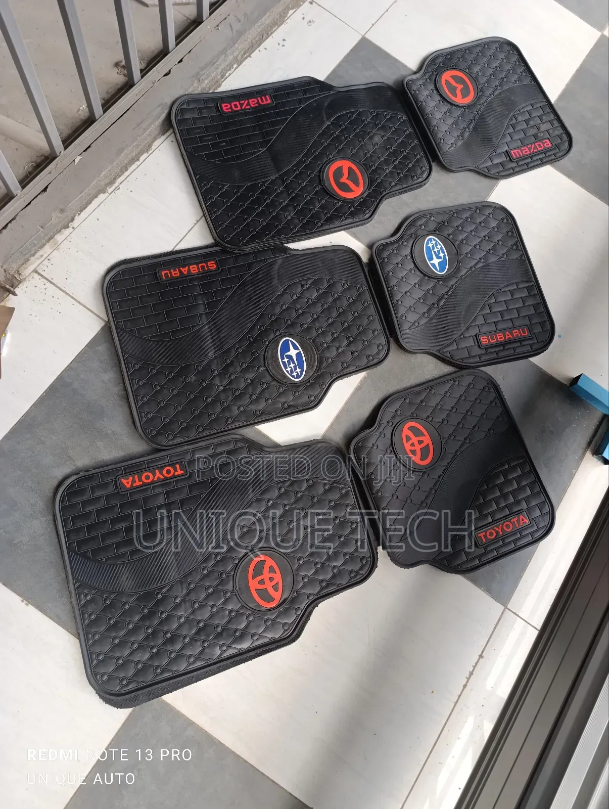 All-Weather Floor Mats for Mazda, Subaru Toyota Cars