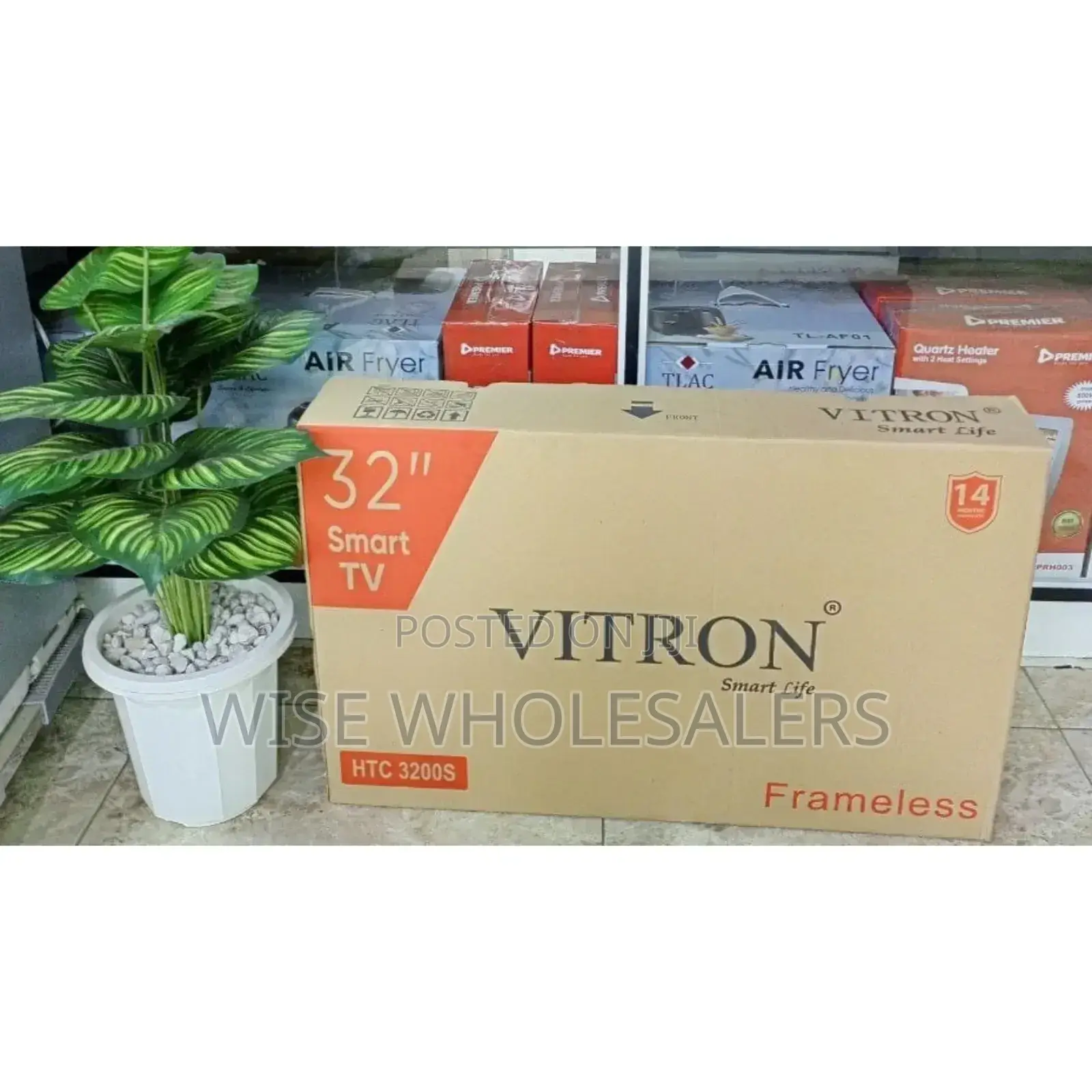 Vitron 32′′ Smart Android Frameless Tv