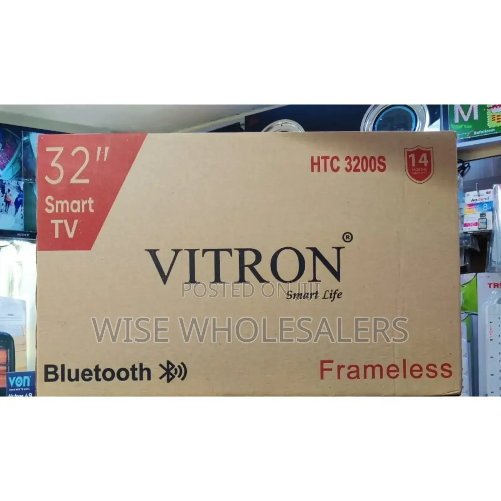 Vitron 32′′ Smart Android Frameless Tv
