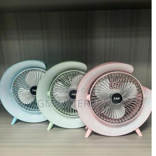Portable Rechargeable Desktop Fan