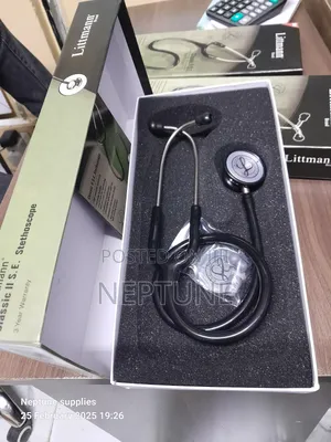 Black Littmann Stethoscope Classic Ii
